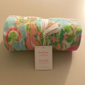 NWT Lilly Pulitzer x Pottery Barn Kids Beach Towel